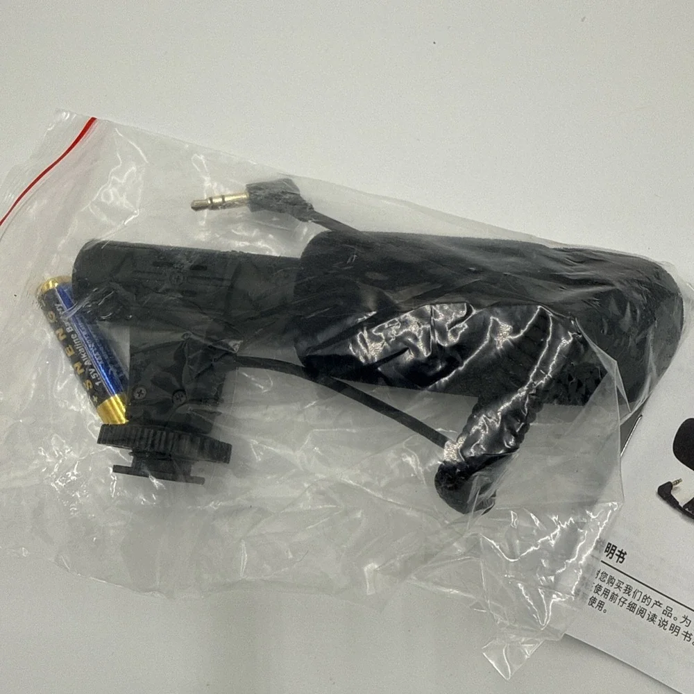 Video Microphone for DSLR Shotgun Mic for Canon, Nikon, Sony, Fuji, Panasonic